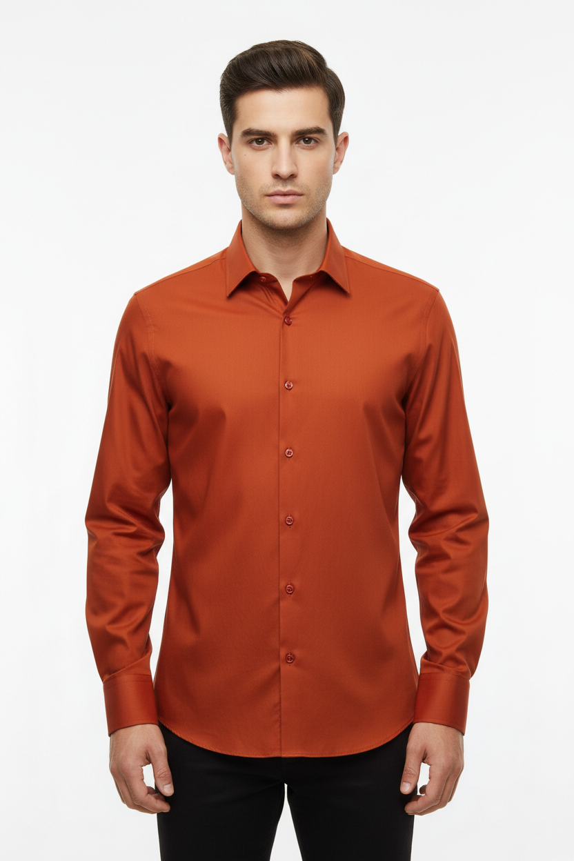 Stretch Wrinkle-Free Formal Dress Shirt