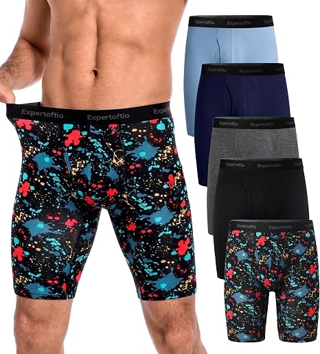 Viscose Bamboo Long Leg Boxer Briefs
