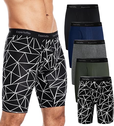 Viscose Bamboo Long Leg Boxer Briefs