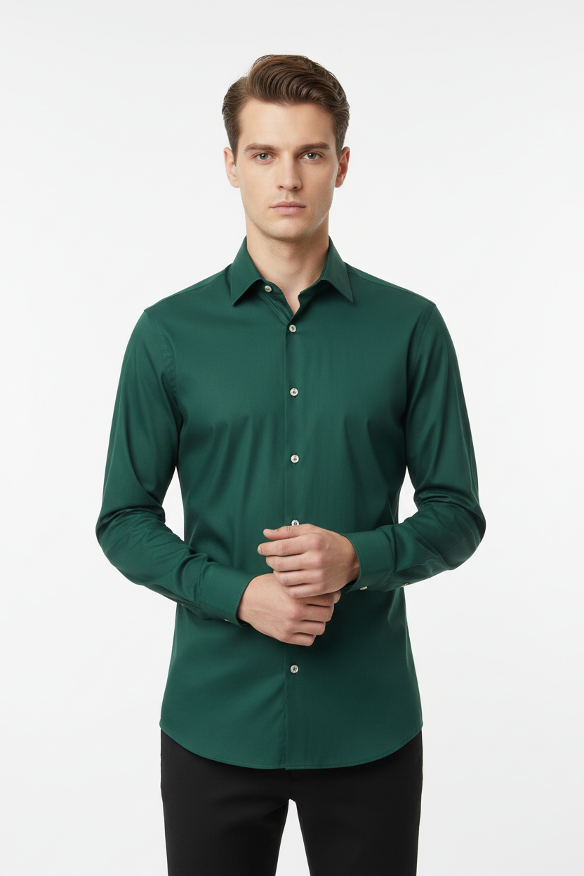 Stretch Wrinkle-Free Formal Dress Shirt