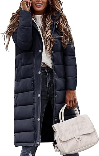 Heekpeek Long Quilted Winter Puffer Coat