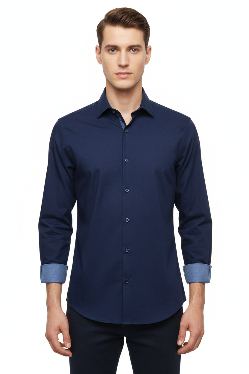 Stretch Wrinkle-Free Formal Dress Shirt