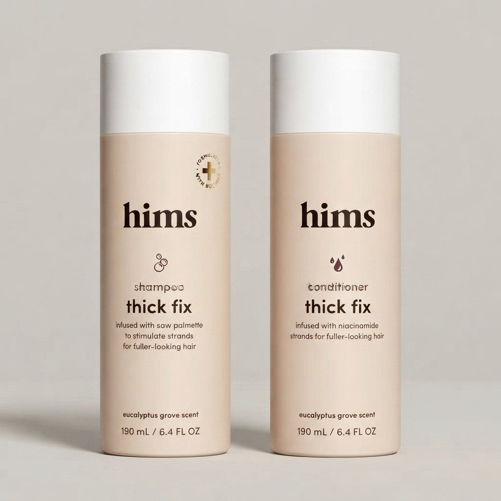 Thickening Hair Loss Shampoo and Conditioner Set for Men