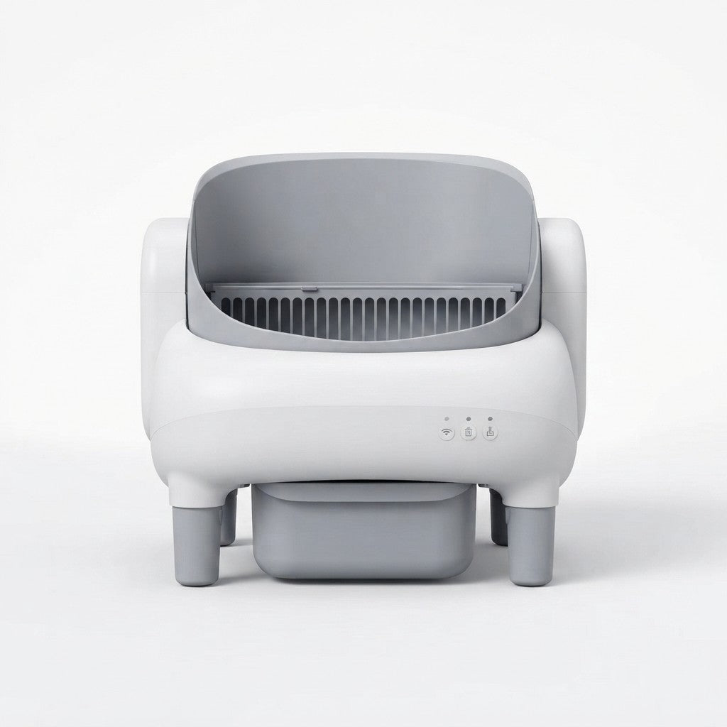 FUMOI Automatic Litter Box for Multi-Cat Homes