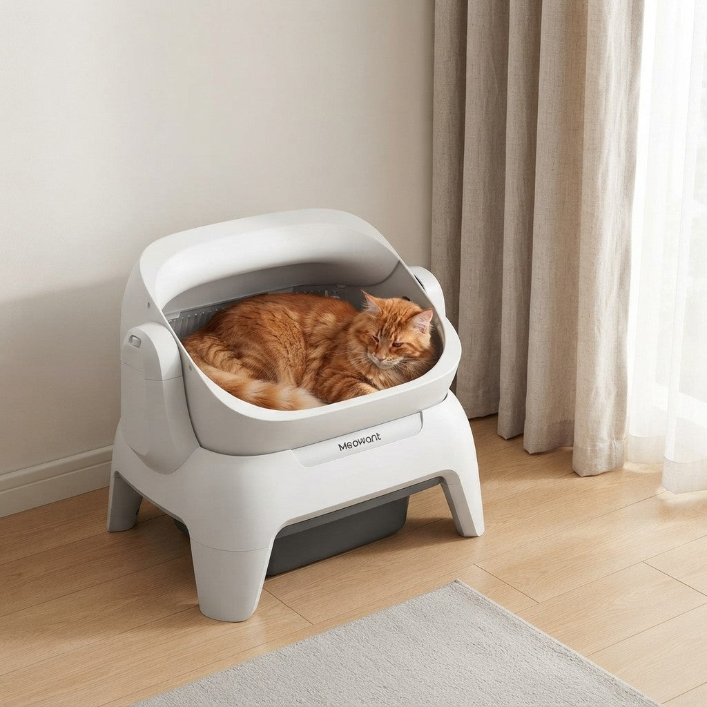 Extra Large Automatic Cat Litter Box