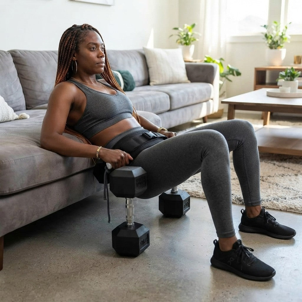 Adjustable Hip Thrust Weight Belt