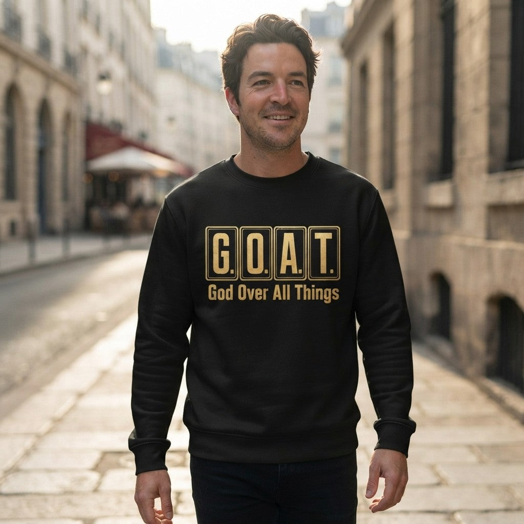 Christian GOAT Mens Sweatshirt