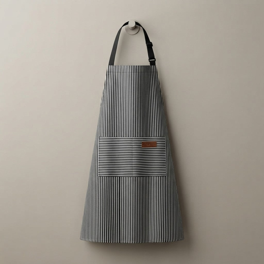 ARBINSON 2 Pack Cooking Aprons Adjustable Bib Apron for Women with 2 Pockets