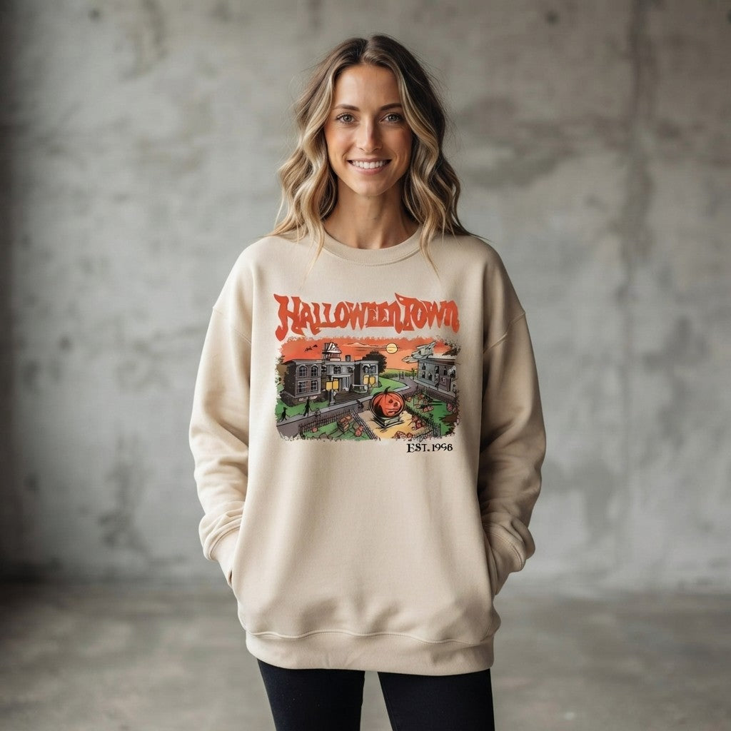 Halloweentown Fall Crewneck Sweatshirt