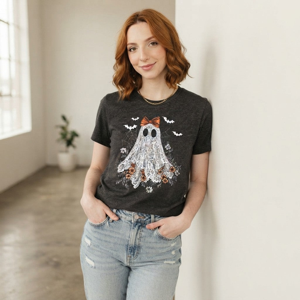 Vintage Graphic Halloween Party T Shirt