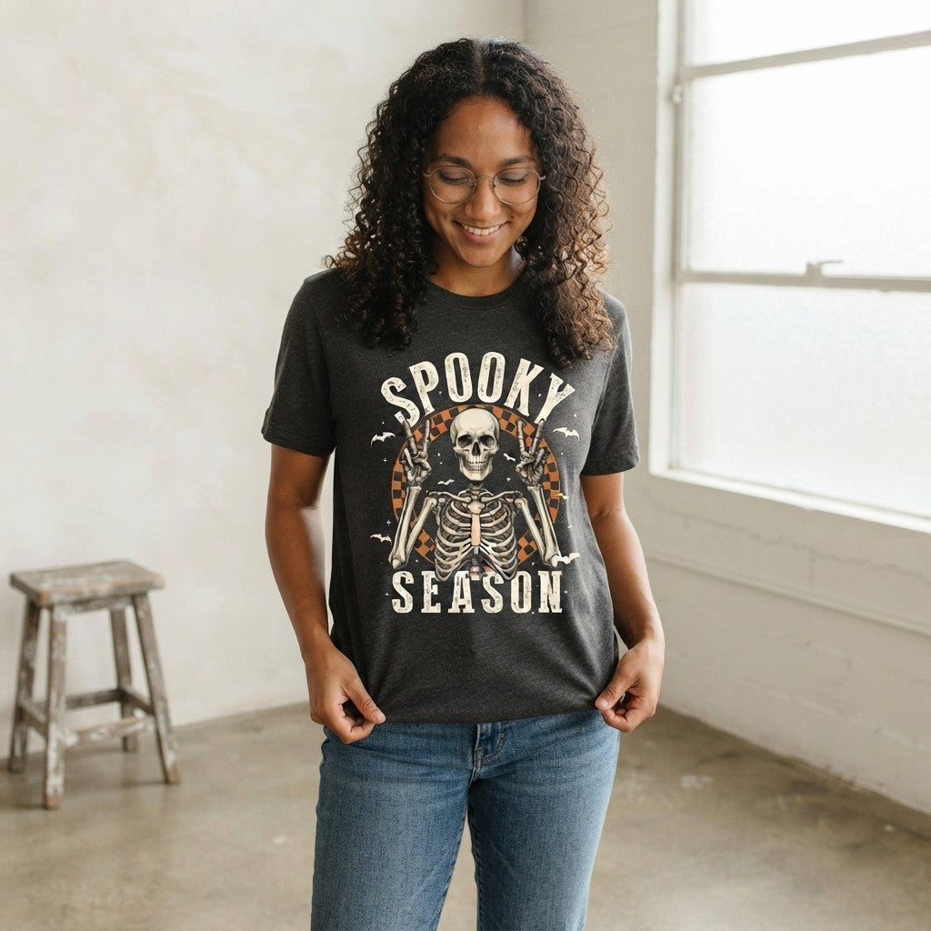 Vintage Graphic Halloween Party T-Shirt