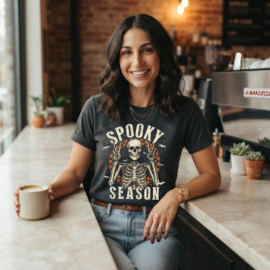 Vintage Graphic Halloween Party T-Shirt